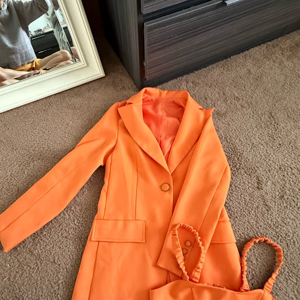Orange Women's Blazer